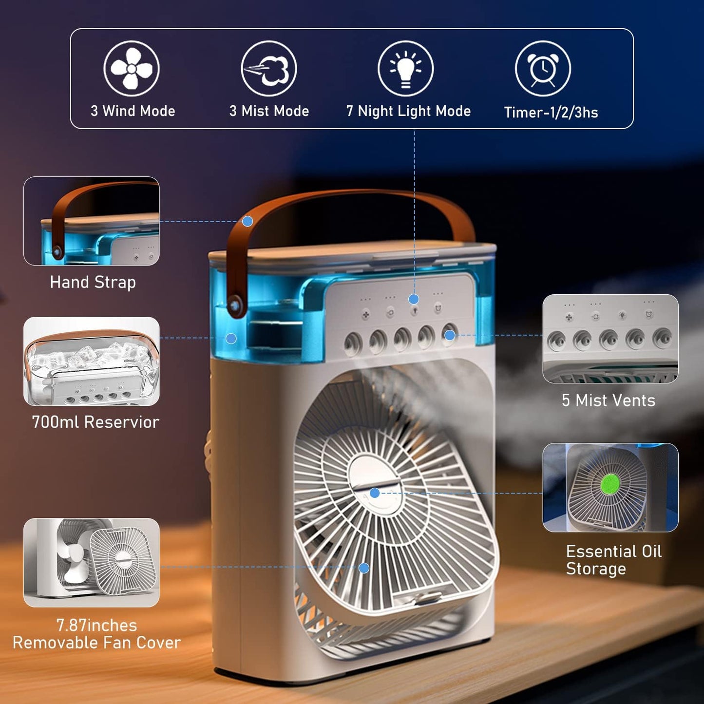 Portable Air Conditioner Fan